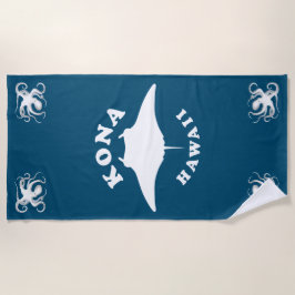 Manta Ray buceando en Kona, Hawaii