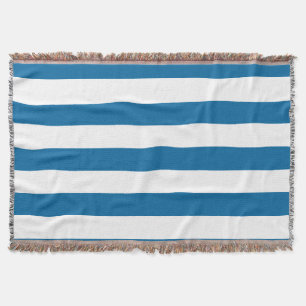 Manta Rayas Azul y blanco PERSONALIZABLE