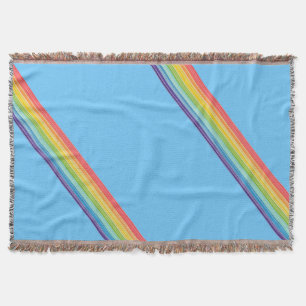 Manta Rayas de arco iris diagonales