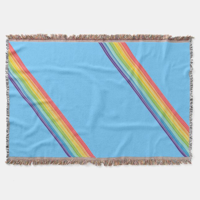 Manta Rayas de arco iris diagonales (Anverso)
