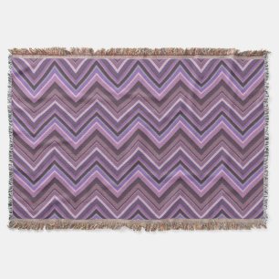Manta Rayas Mauve zigzag
