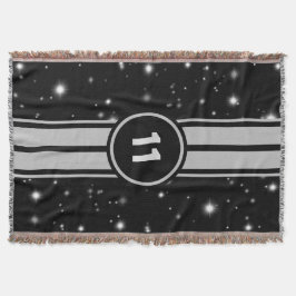 Manta Rayos de Carreras negro y plateado Starlight