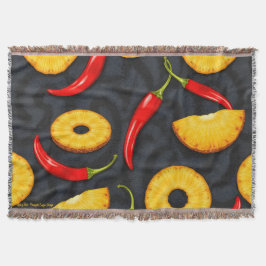 Manta Rebanada Picante - Diseño Imperio de Piña