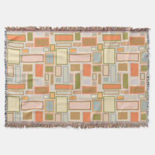 Manta Rectángulos de Boho