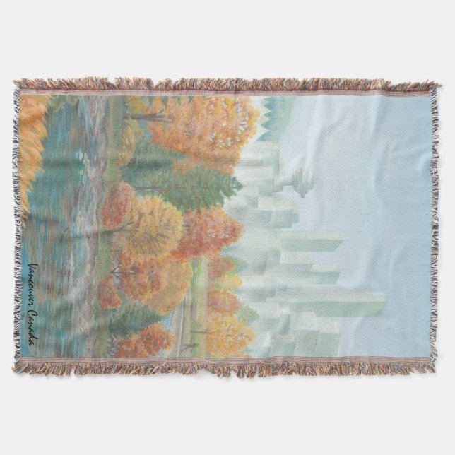 Manta Recuerdos combinados del arte del horizonte de (Anverso)