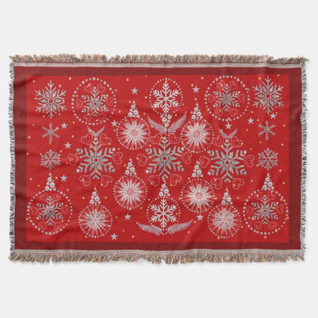 Manta Red Throw  (Anverso)