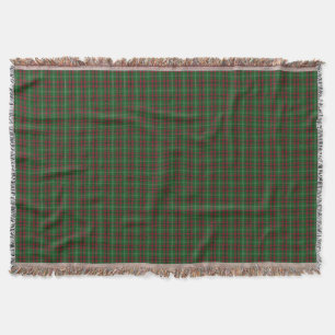 Manta Red y Green Tartan Throw Blanket