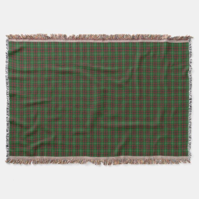 Manta Red y Green Tartan Throw Blanket (Anverso)