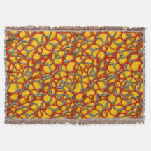 Red y red gris sobre fondo amarillo.