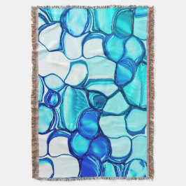 Manta Redondo como piedras en tonos similares a los de l