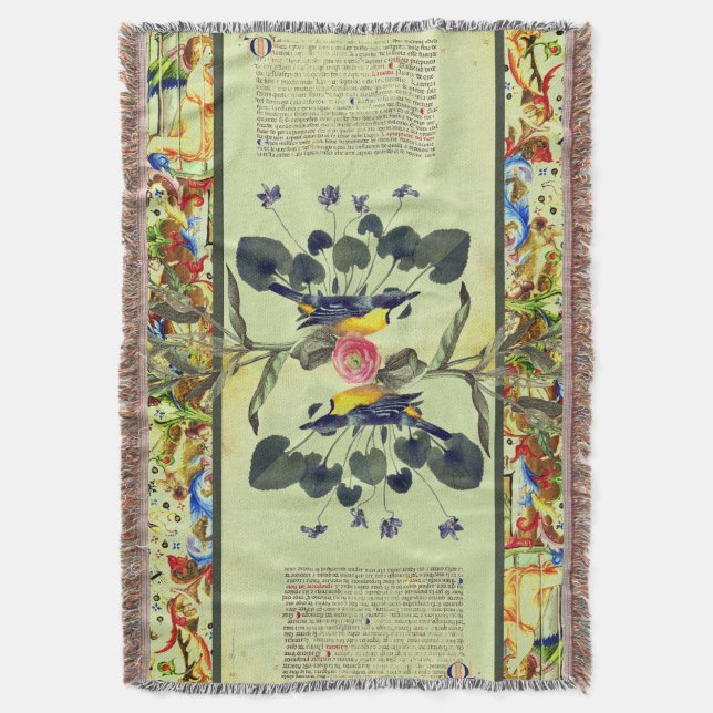 Manta Reflexiones iluminadas Mint Green (Frente vertical)