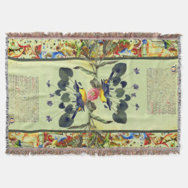 Manta Reflexiones iluminadas Mint Green