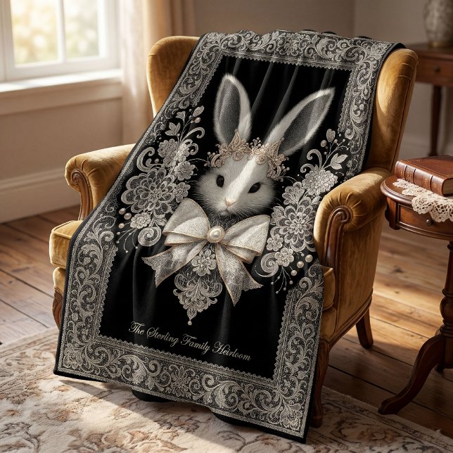 Manta Regal Rabbit Heirloom Throw Blanket (Subido por el creador)