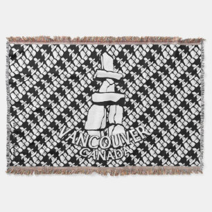 Manta Regalo de recuerdo de Vancouver Blanket Vancouver