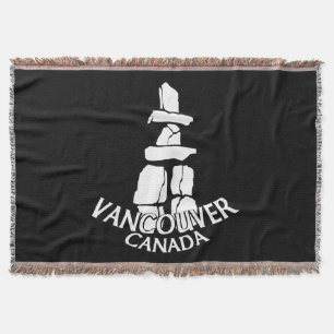 Manta Regalo de recuerdo de Vancouver Blanket Vancouver