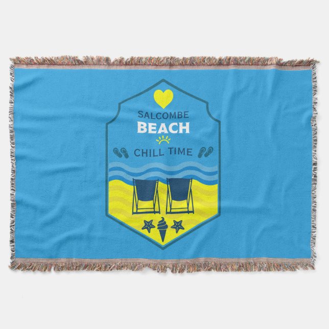 Manta Regalos Británicos De Playa (Anverso)