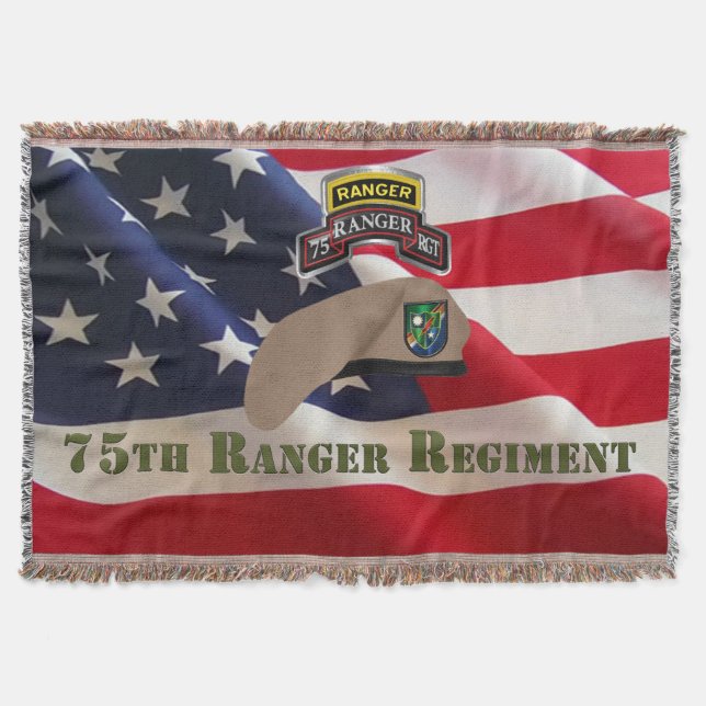 Manta Regimiento Ranger 75  (Anverso)