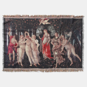 Manta Renacimiento del Primavera Sandro Botticelli