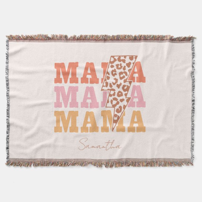 Manta Repetir "Mamá" rusa (Anverso)