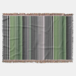 Manta Resumen #1: Verde oliva y gris