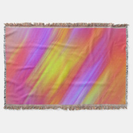 Manta Resumen de Neon Brillante Rojo Rosa Amarillo