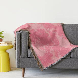 Manta Resumen de nube de color rosado