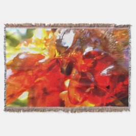 Manta Resumen de resina filtrada de árbol de albaricoque