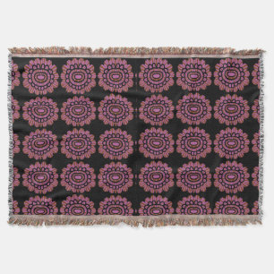 Manta Resumen Diseño del patrón de Mandala floral