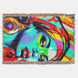 Manta Retrato de arte pop