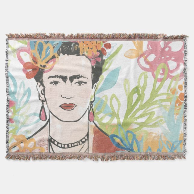Manta Retrato de Frida Kahlo (Anverso)