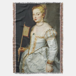 Manta Retrato de una dama de Paul Rubens