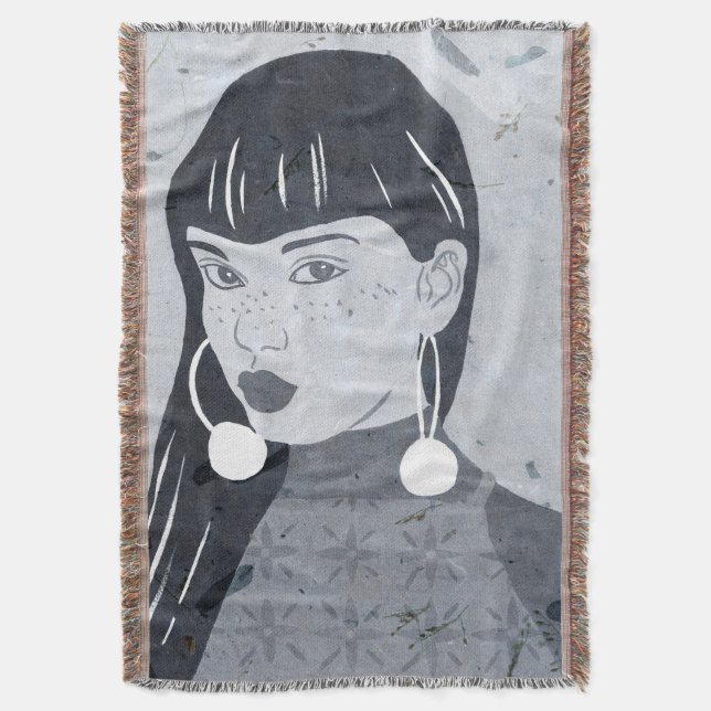 Manta Retrato nocturno (Frente vertical)