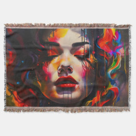 Manta Retrato Surrealista Audaz