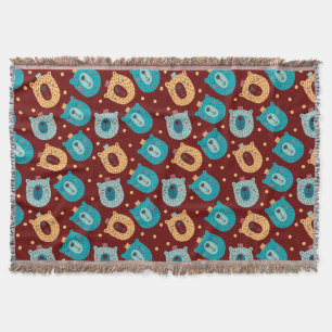 Manta Reyes del oso feliz