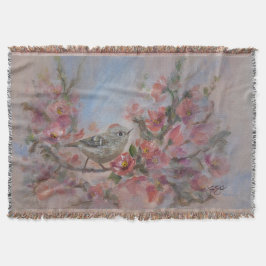 Manta Reyezuelo de Ruby Pájaro