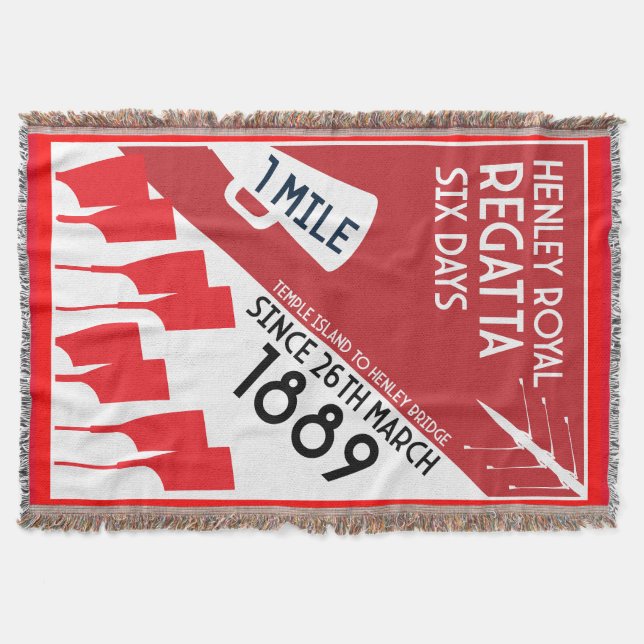 Manta Ríos británicos Thames Regatta (Anverso)