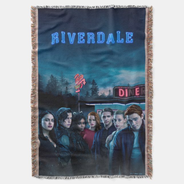 Manta Riverdale fuera del Poster Diner del Pop (Frente vertical)