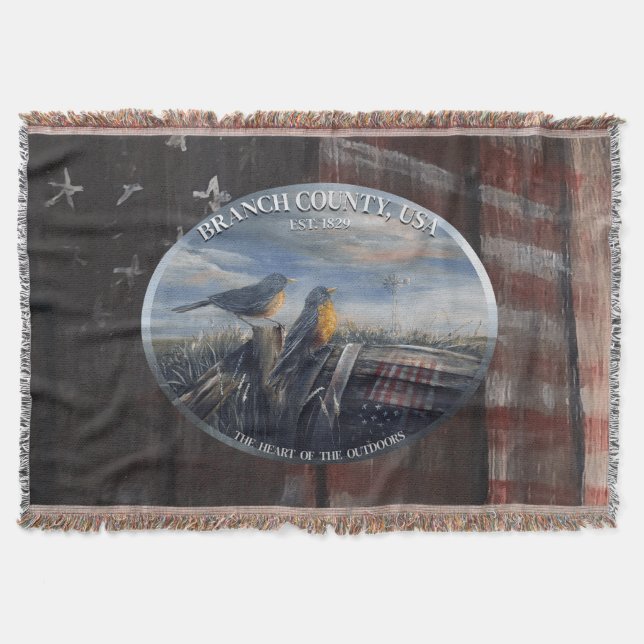 Manta Robin Branch Co. MICH. (Anverso)