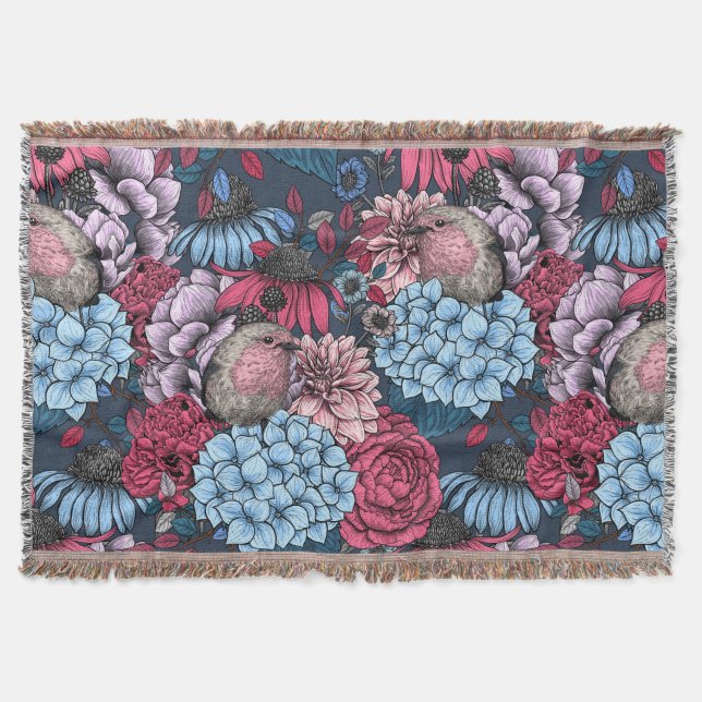 Manta Robins en el jardín 3 (Anverso)