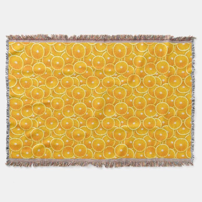 Manta Rodajas de naranja (Anverso)