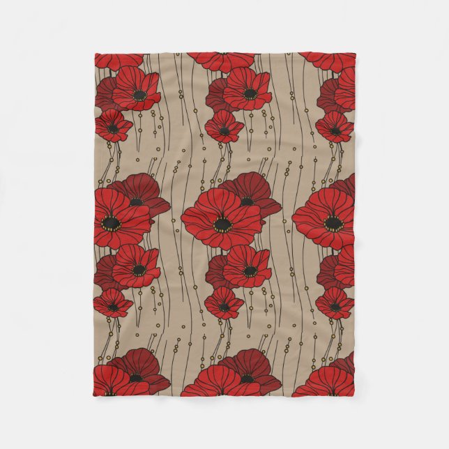 Manta roja elegante del paño grueso y suave de las (Anverso)