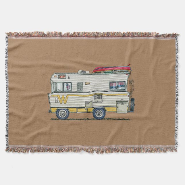 Manta Ropa del campista rv del Winnebago (Anverso)
