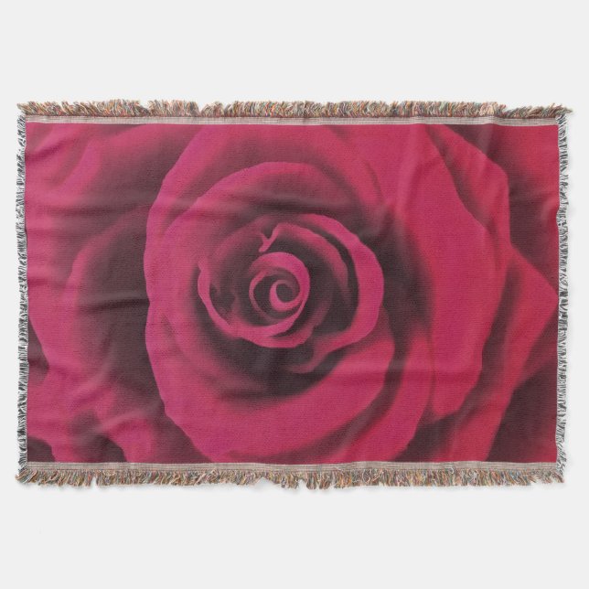 Manta Rosa Roja grande (Anverso)