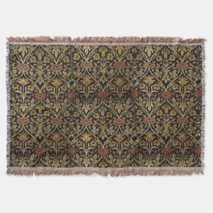 Manta Rosa y Lily de William Morris