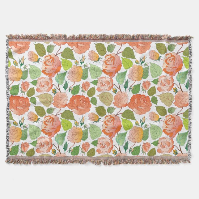 Manta Rosas (Anverso)