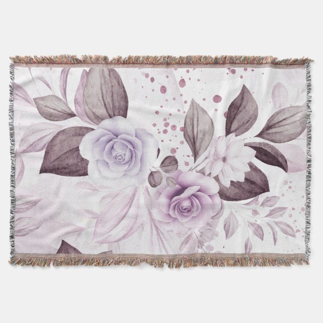 Manta Rosas acuáticos 2 (Anverso)