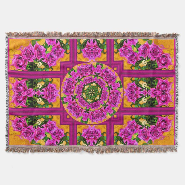 Manta Rosas silvestres (Anverso)