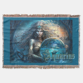 Manta Rótulo Aquarius Zodiac