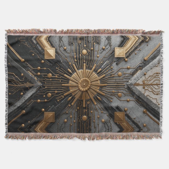 Manta Rueda de oro (Anverso)