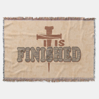 Manta Rusty Nails Cruz del Cristo Diseño Cristiano